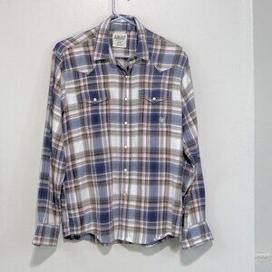 ARIAT Retro Fit Western Pearl Snap Shirt MEDIUM